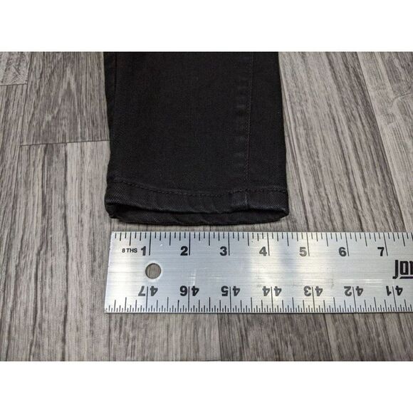 (3/$35) Universal Thread Size 2 / 26 R Mid Rise Skinny Distressed Black Jeans - Picture 11 of 11